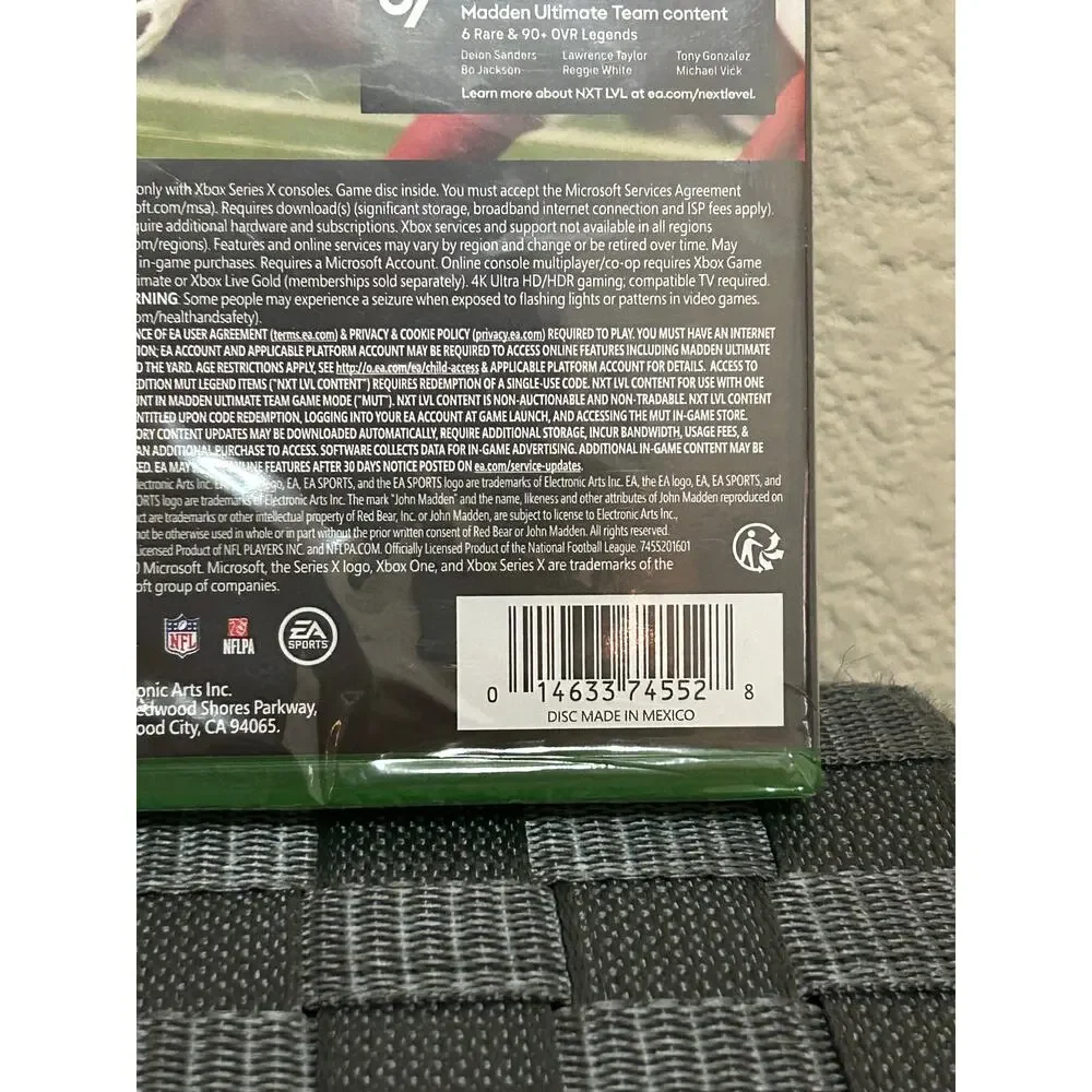 NEW Madden 21 XBOX Series X Video Game NFL Football Gaming Next Level Edition